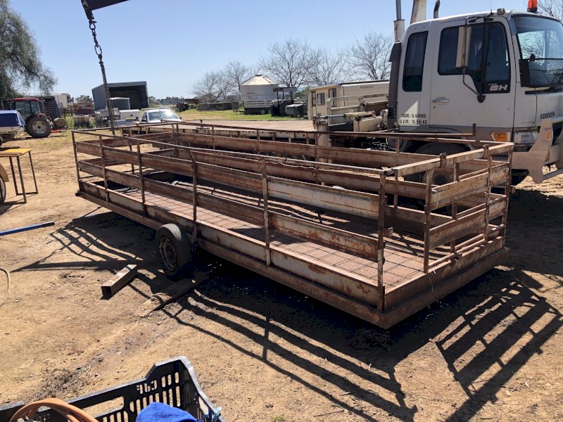 Portable Foot Rot Trough