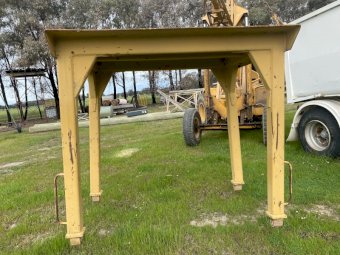 ROPS open cab frame