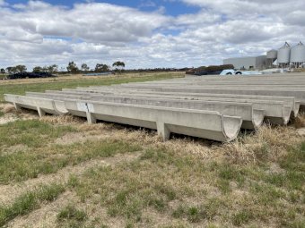 Concrete Feed Troughs
