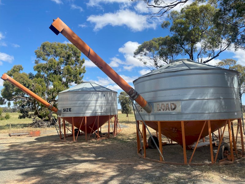 28 tonne Sherwell 1411D Field Bin