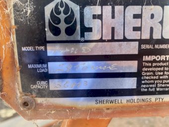 28 tonne Sherwell 1411D Field Bin
