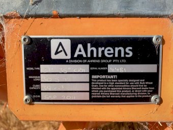 2011 Sherwell 1511 Field Bin