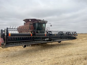 MacDon D 60 30 ft Front