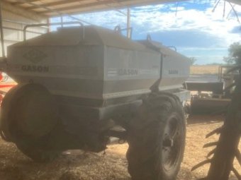 30' Gason Cultimaster 5100 with Gason 1830 Cart