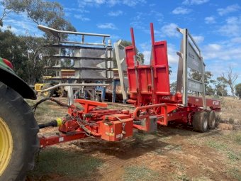 Under Auction - (A221) 2018 Arcusin FSX63.72 Bale Stacker 