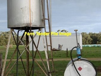 2 x Fuel Tanks on Stands