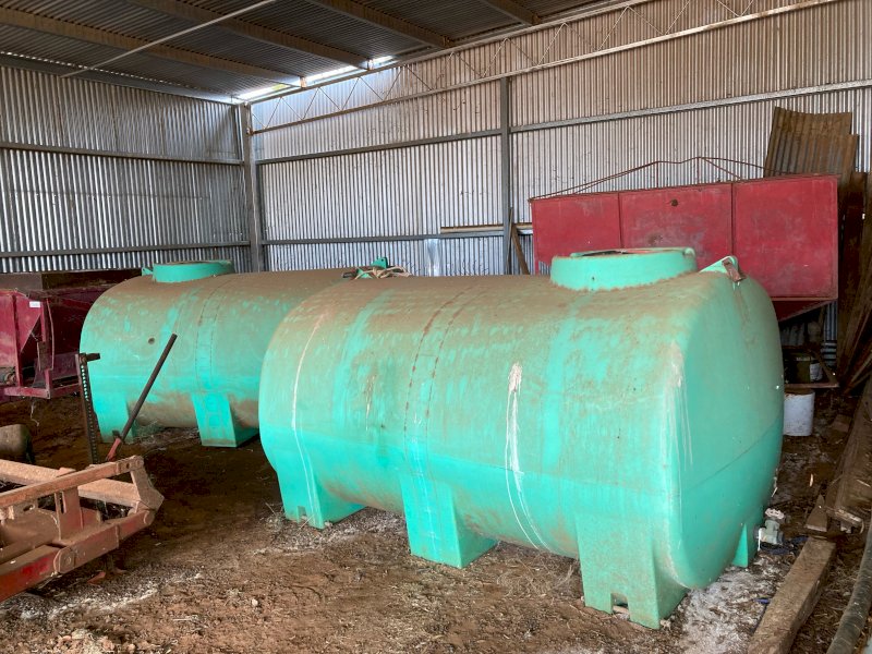 2 x 6000L Rapid Spray Poly Tanks