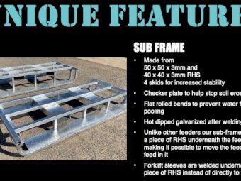 Universal Sheep Feeders | Medium 3000L | Save up to $78 per feeder with Prime Ag Centre