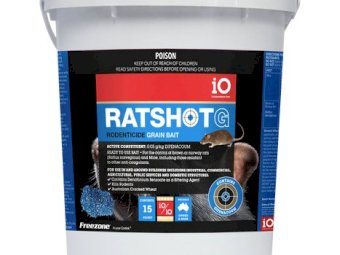 iO Ratshot Blue Grain Bait 15kg Active: Difenacoum
