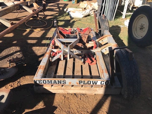 3pt linkage Yeomans GP 39 plough