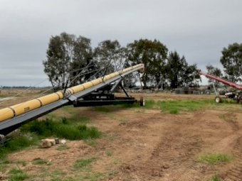 2021 Convey-all Conveyer and Drive Over Hopper