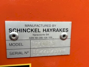 Schinckel 16 Wheel Hay Rake
