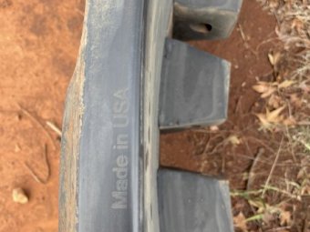 Camoplast Rubber Header Tracks x 2