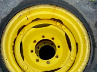 TYRES AND RIMS OFF JD 6330