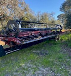 2012 Case IH 1903 Windrower with 30ft Honeybee Front