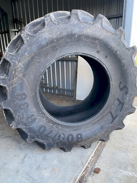 8 x Brand New Midas 800/70R 38 Radial Tyres