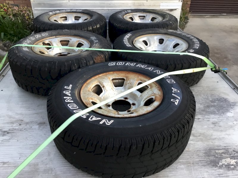Tyres & Rims to suit GQ 2000 Patrol