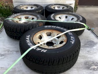 Tyres & Rims to suit GQ 2000 Patrol