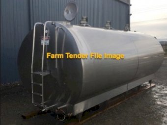 WANTED 8000 to 12,000L Milk Vat
