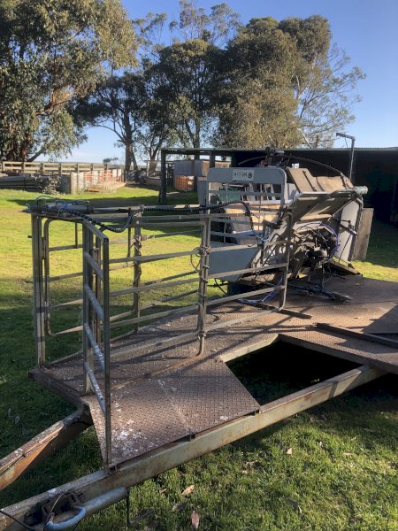 Hecton Crutching Unit on Trailer
