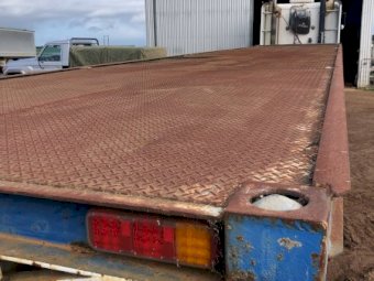 1985 Freighter 40ft Flat Top Trailer