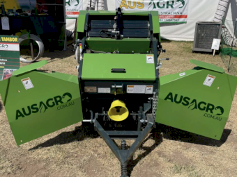 **New** AusAgro 465 Mini Round Hay Baler