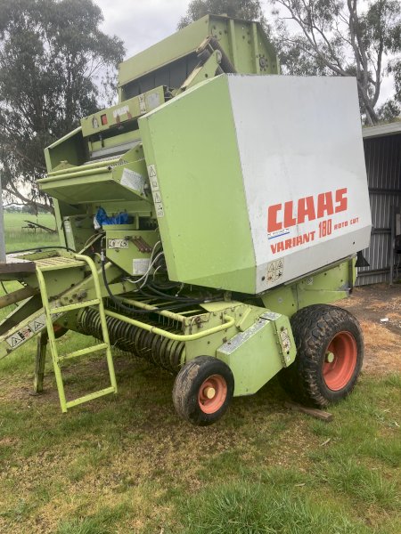 Under Auction - (A233) 1997 Claas Variant 180 Roto Cut Baler 