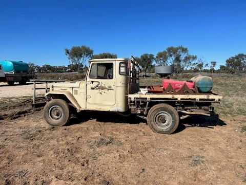 Under Auction - (A234) 1982 HJ47 Toyota Landcruiser 4x4 Ute 