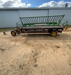 12' Agware Canola Pick Up Front on Trailer
