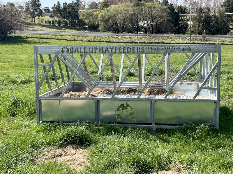 2 x Bale Up Large Hay Feeder