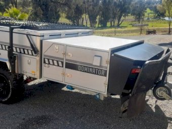 2 x Black Series Dominator Camper Trailers