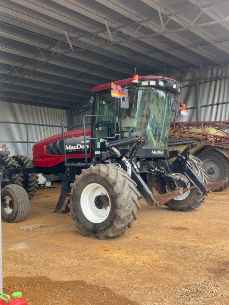 2011 MacDon M150 Windrower