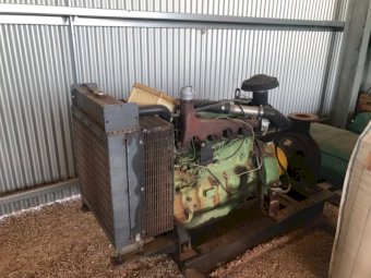 John Deere 6068 Motor and Grundfos pump