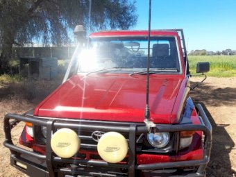 2001  Toyota Landcruiser HJ79 Trayback Ute