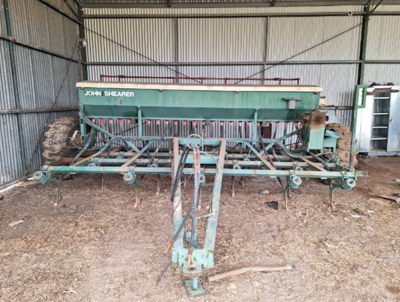 John Shearer Combine 24 row