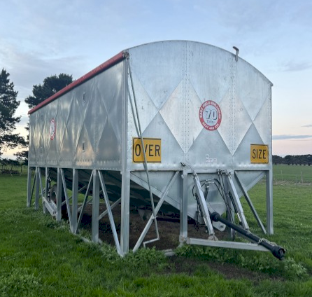 Under Auction - (A238) Easy Field Bin 70 tonne 
