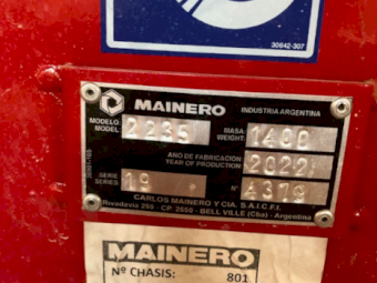 2022 Mainero 2235 Grain Bag Inloader