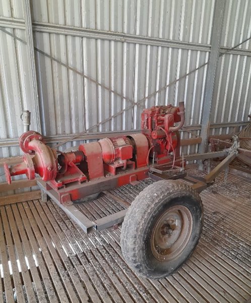 3 inch Irrigation Pump with Bugatti 20 hp motor