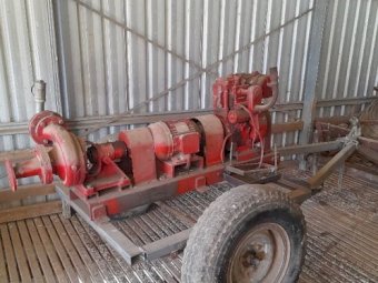 3 inch Irrigation Pump with Bugatti 20 hp motor