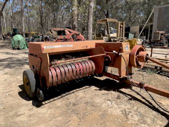 Under Auction - (A239) Massey Ferguson no 12 Small Square Baler 