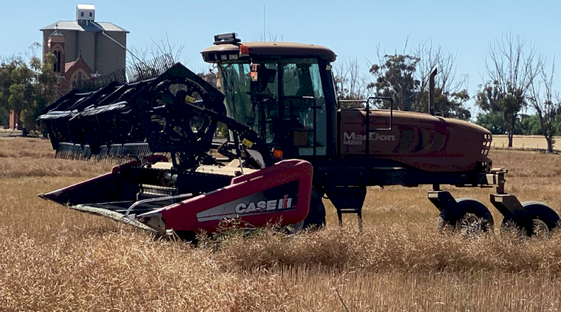 MacDon M205 Windrower
