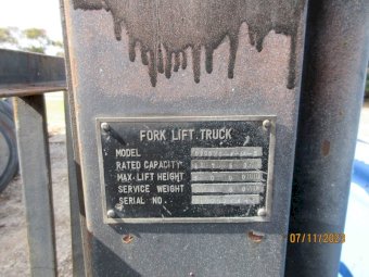Yale Diesel Forklift Model CPCP20