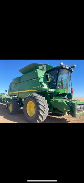 John Deere 9770 STS with 640D Front