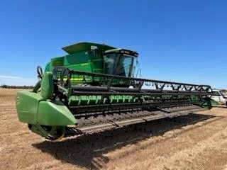 2011 John Deere 9770 STS with 2009 JD 635FD Flex Draper Front