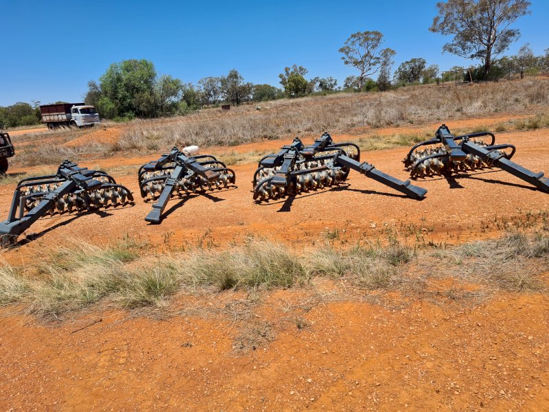 Under Auction - (A240) Agmaster Rotary Harrows covers 48 ft 