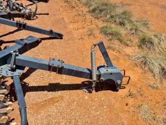 Under Auction - (A240) Agmaster Rotary Harrows covers 48 ft 