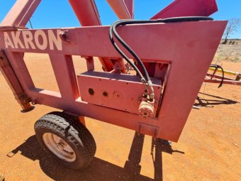 Under Auction - (A240) Akron E180 T Grain Bag Outloader 