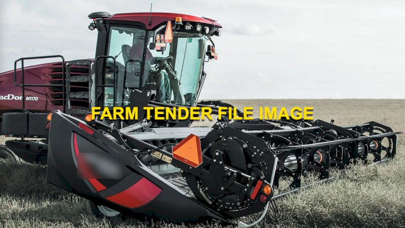 MacDon M1170 Windrower with 35 ft Head