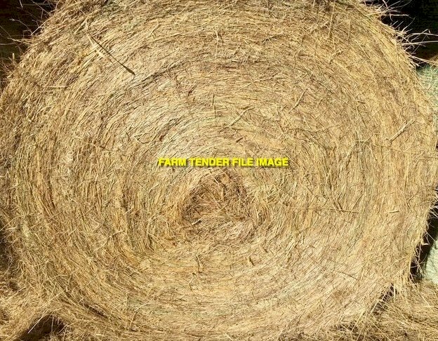 Organic Pasture Hay Round Bales