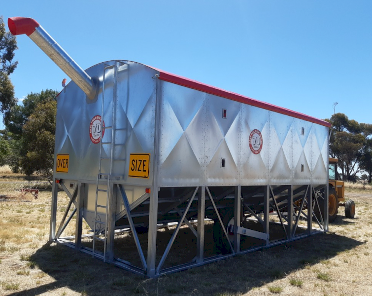 Under Auction - (A240) 2023 Easy Field Bin 70mt 